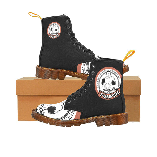 Men's Boxing Club Lace Up Canvas Boots