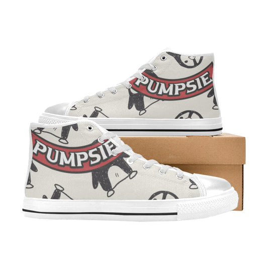 Women's Penguins High Top Canvas Shoes