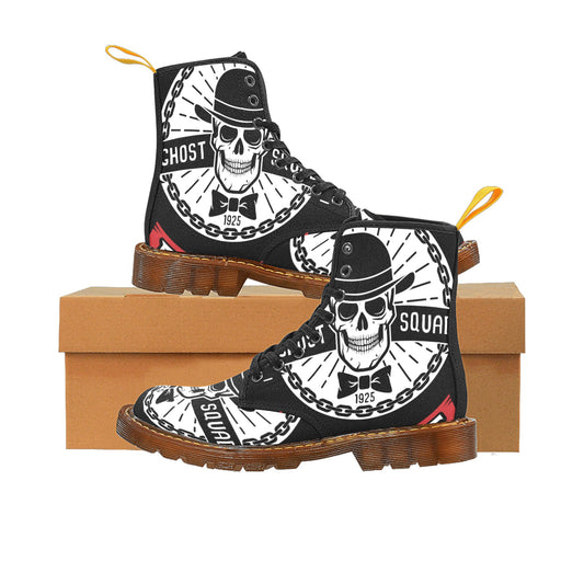 Women's Ghost Squad Lace Up Canvas Boots