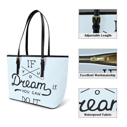 Women's If You Can Dream It New Tote Bag-Small