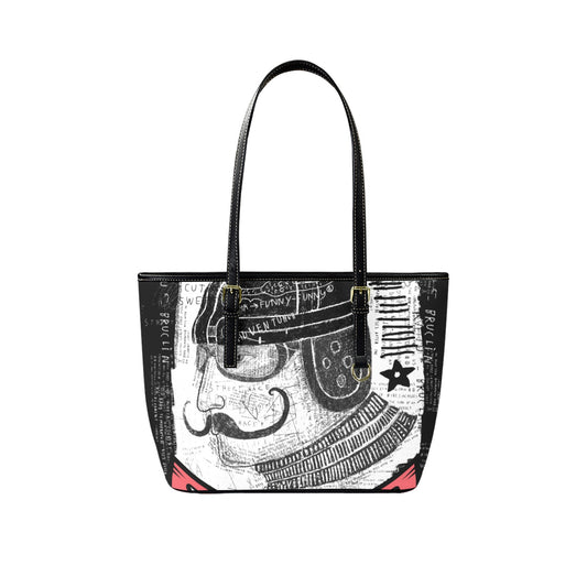 Women's Vintage Racer New Tote Bag-Small