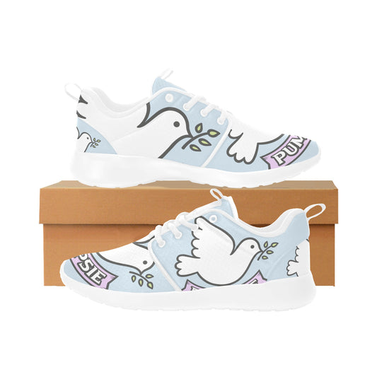 Women's Dove of Peace Pull Loop Sneakers